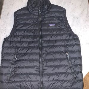 Men’s Black Patagonia Puffer Vest